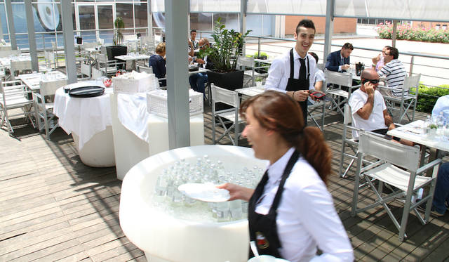 The adjacent "Mirafiori Cafe".