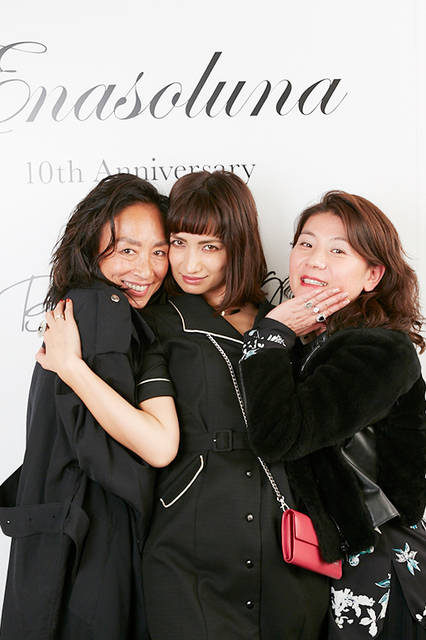 スタイリストの亘つぐみさん＆佐田真由美さん＆千絵さん