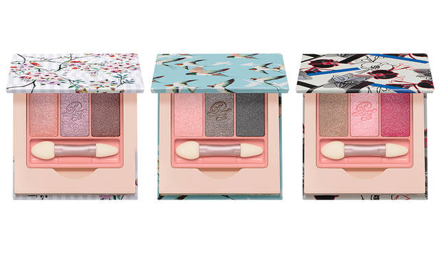 Eye Color Trio, ¥3,800 each; Compacts, ¥1,000 each (excluding tax)