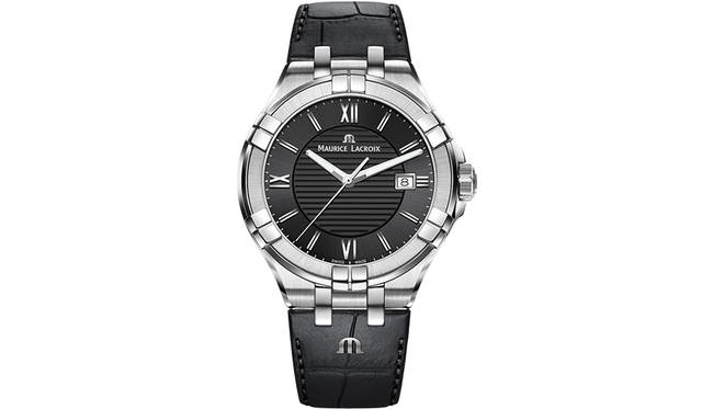 Aikon Collection Ref.AI1008-SS001-330-1 <br />Movement | Quartz <br />Case | Stainless steel <br />Case diameter | 42mm <br />Strap | Calfskin with applied logo <br />Buckle | Double-folding clasp with push-button <br />Water resistance | 10 bar <br />Price | ¥93,000 (excluding tax)