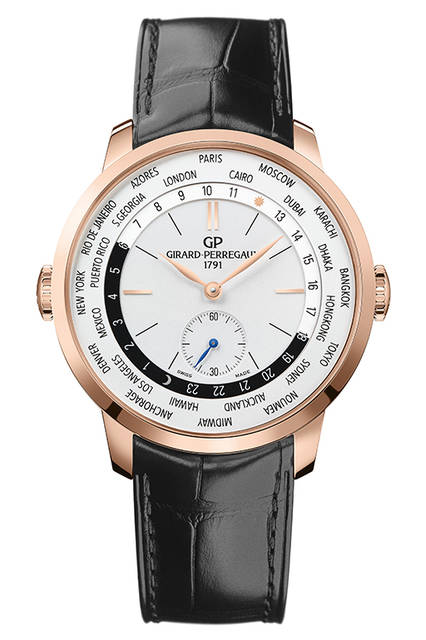 <strong>1966 WW.TC</strong><br /> <br /> ムーブメント｜自動巻き（Cal.GP03300-0022）<br /> ケース素材｜18KPG<br /> ケース径｜40mm<br /> ケースバック｜シースルー<br /> ストラップ｜アリゲーター<br /> 防水｜3気圧<br /> 価格｜257万円（税別）