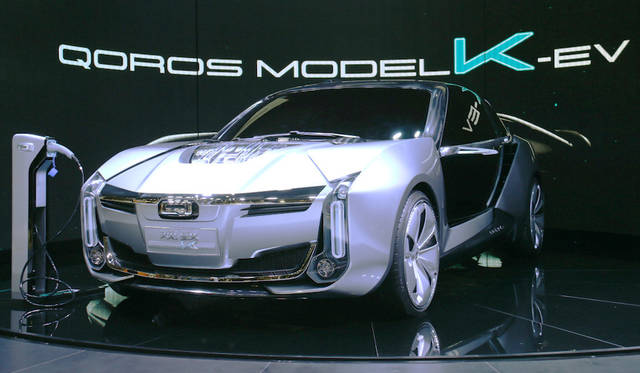 Quolos model-K-EV concept｜クオロス モデルK-EVコンセプト<br>奇瑞(チェリー)とイスラエル企業による上海の合弁ブランド「クオロス」による「モデルK-EVコンセプト」。開発にケーニヒセグも参加。パワーは1,307馬力に達する