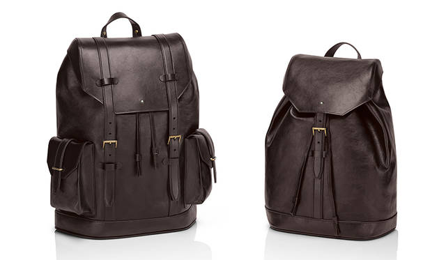 Left/Backpack Large ¥195,000. Right/Backpack Small ¥149,000. (Excluding tax)