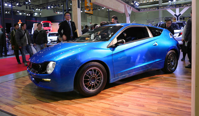 <strong>Honda Access Re:Z｜ホンダアクセス Re:Z</strong><br> ホンダ アクセスが出展したRe:Zは若いひとが気楽に乗れる2シーターという提案だが、実際の車両がシューティングブレイクを思わせる特徴で大きな人気を博していた