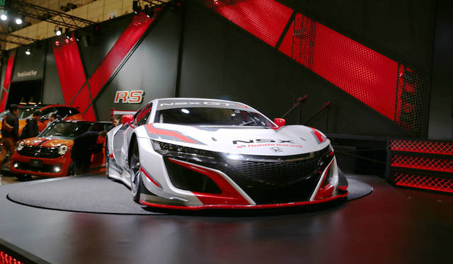 <strong>Honda NSX GT3｜ホンダ NSX GT3</strong><br> 日本で初披露のホンダNSX GT3はGT300クラスに向けたモデル