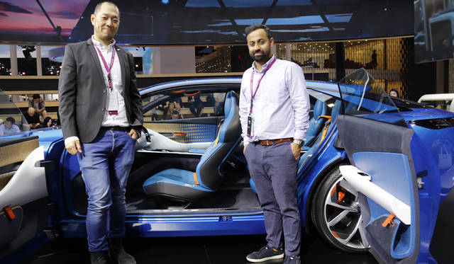 Yung-Cheng Huang(exterior principal designer: left)& Aditya Mahajan(Interior designer: right), Quoros