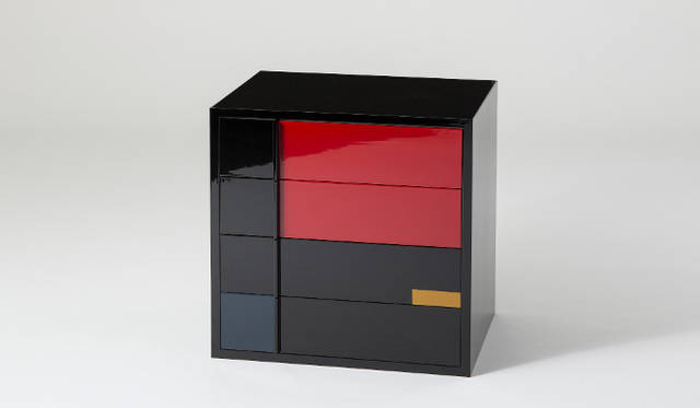 [モンドリアンBOX] 井上嗣也×春日部桐箪笥・川連漆器