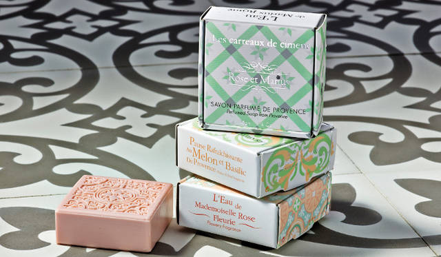 Receive a complimentary 35g mini soap with purchases in February and March.
