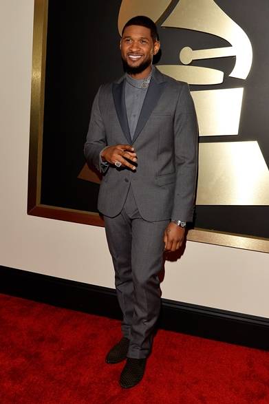 Usher｜アッシャー<br "/><br "/>Usher was nominated for Best R&B Performance and Best R&B Song.<br "/><br "/>Tuxedo: Calvin Klein Collection