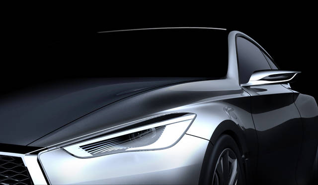 インフィニティ Q60 コンセプトのデザインレンダリング