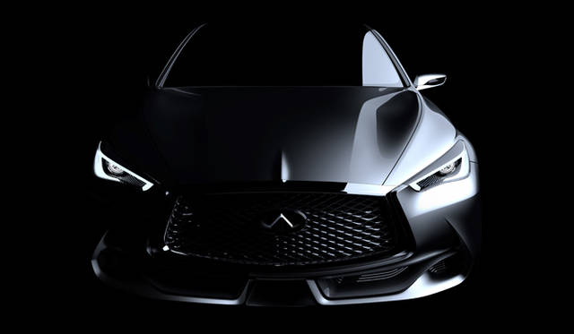 インフィニティ Q60 コンセプトのデザインレンダリング
