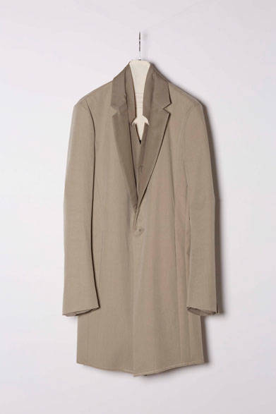 Bonding Twill Long Jacket 7万5600円