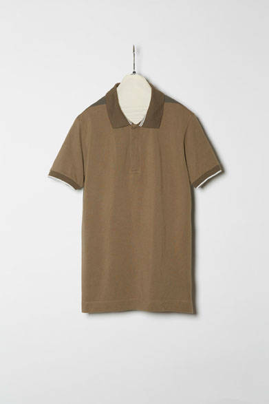 Jersey Combination Polo KAHKI 1万4040円