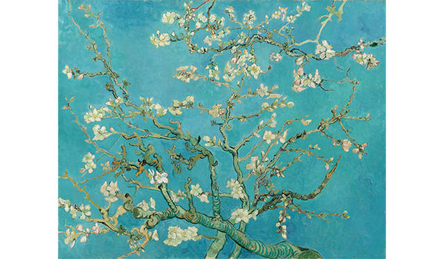 Almond Blossom, 1890 oil on canvas, 73.3 cm x 92.4 cmVan Gogh Museum, Amsterdam (Vincent van Gogh Foundation)