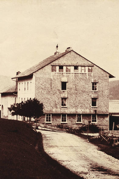 Jaeger-LeCoultre's first building (1833) in the Vallée de Joux, Switzerland.