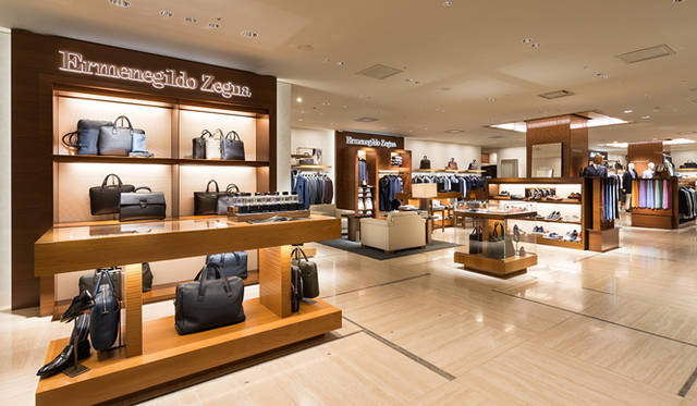 <strong>ERMENEGILDO ZEGNA</strong><br />Isetan Shinjuku Men's Building 4F, International Luxury