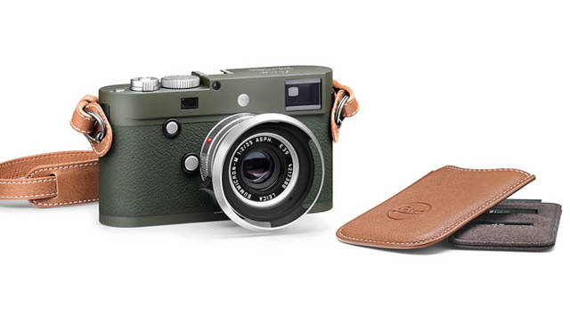Leica M-P (Typ 240) full-frame sensor rangefinder digital camera, special limited edition "Leica M-P Safari Set"
