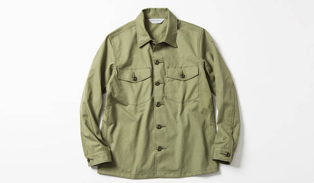 “MARKAWARE × AMERICAN RAG CIE” Fatigue Shirt ¥33,480