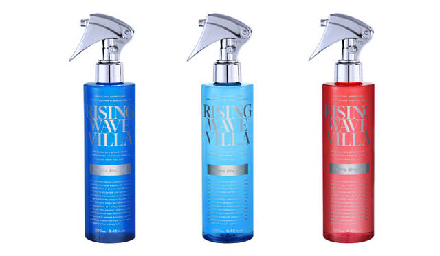 Fabric Deodorizing Spray "Fabric Shower" (Solid Blue/Light Blue/Sunset Pink) ¥1,836 [250mL] (Fits Corporation)