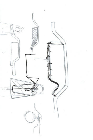 <strong>FLOS</strong><br />Konstantin Grcic's sketches