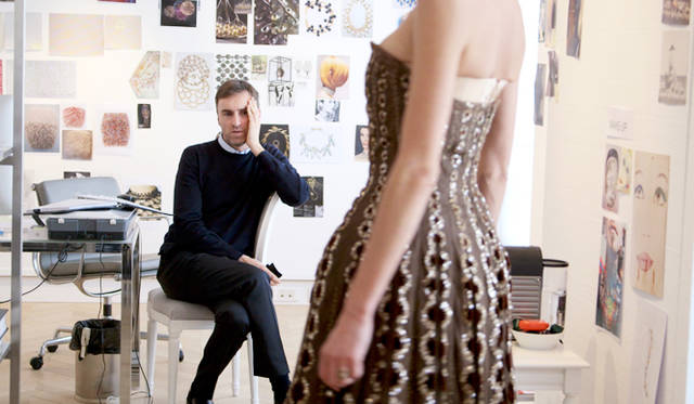 Designer Raf Simons