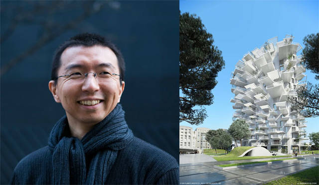 <strong>ASAHIKAWA DESIGN WEEK</strong><br />ASAHIKAWA DESIGN WEEK 2015 | Left: Architect Sou Fujimoto, originally from Asahikawa, designs a special installation evoking the spirit of furniture born from nature. Right: A work by Sou Fujimoto.