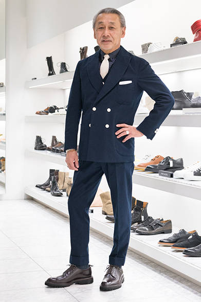 <strong>WH</strong><br />Hiroshi Tsubouchi in plain toes