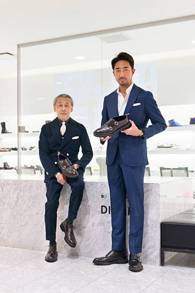 <strong>WH</strong><br />WH launches April 1 (Wed) at Isetan Shinjuku Men's B1F Shoe Department. A talk show with Hiroshi Tsubouchi and Yoshimasa Hobashi will be held on April 4 (Sat) at 2 PM in Charlie Vice on the 8th floor. The first customer to purchase WH on the day will receive a personal styling session with Hobashi and Tsubouchi.