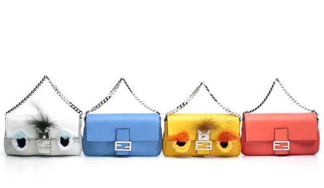 <strong>Petit & Colorful Bag</strong><br><br> <strong>FENDI</strong><br><br>  Fendi's micro bags, which appeared on the runway, have become a hot topic. The iconic Fendi Baguette is now palm-sized. It's fun to carry it on its own or attach the chain to a larger bag for a double-carry style. BAG BUGS with a humorous expression in luxurious mink have also debuted.<br><br>"Micro Bucket" [H8.5×W13.5×D2.2cm] ¥122,640 each, "Micro Baguette" BAG BUGS [H8.5×W13.5×D2.2cm] ¥173,880 each.<br>FENDI / FENDI JAPAN Tel. 03-3514-6187