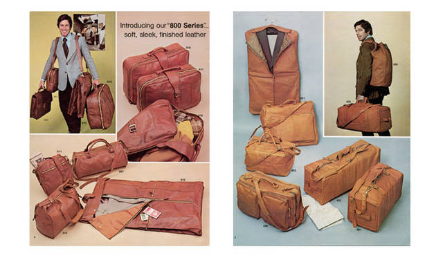 <strong>TUMI</strong><br />"Tumi 1975 Collection"<br />Original advertising visual from the brand's founding