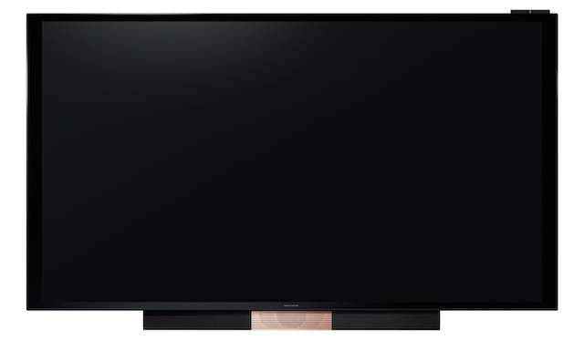 <strong>Bang & Olufsen Love Affair Collection BeoVision Avant 85</strong><br />Transform your living room into a true cinema with top-quality visuals and sound that surpasses conventional TV. Includes floor stand and BeoRemote One. ¥4,543,000 (excl. tax) 
