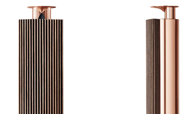 <strong>Bang & Olufsen Love Affair Collection BeoLab 18</strong><br />Slender, straight-line speakers. Enjoy uncompromising, unrestricted sound with excellent wireless performance. Their presence is sculptural. ¥1,070,000 (excl. tax) 