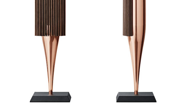 <strong>Bang & Olufsen Love Affair Collection BeoLab 18</strong><br />Slender, straight-line speakers. Enjoy uncompromising, unrestricted sound with excellent wireless performance. Their presence is sculptural. ¥1,070,000 (excl. tax) 