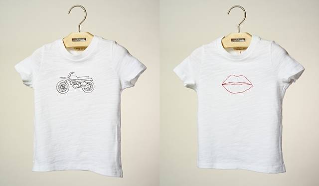 Kids' T-shirts (4 styles, 3 sizes, approx. ages 3-8) ¥7,452 each