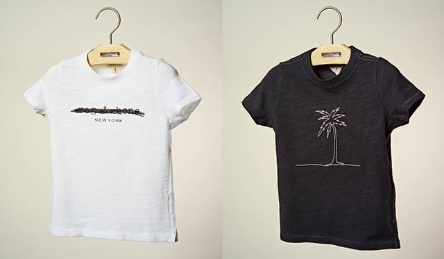Kids' T-shirts (4 styles, 3 sizes, approx. ages 3-8) ¥7,452 each