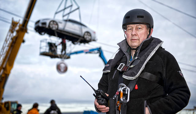 Stuntman Jim Dowdall