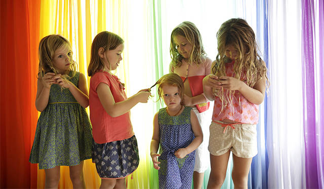 "I wanted to start a kids' brand because I wanted to show my children a world full of possibilities and color," says Margherita.