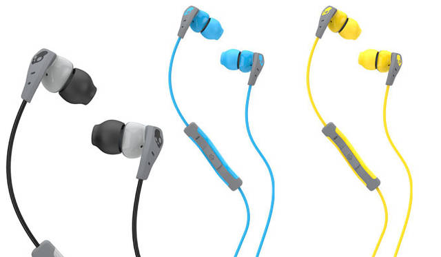<strong> Skullcandy</strong><br />Sport line "METHOD" ¥4,980 each (Black/Gray, Hot Blue/Gray, Hot Yellow/Gray)