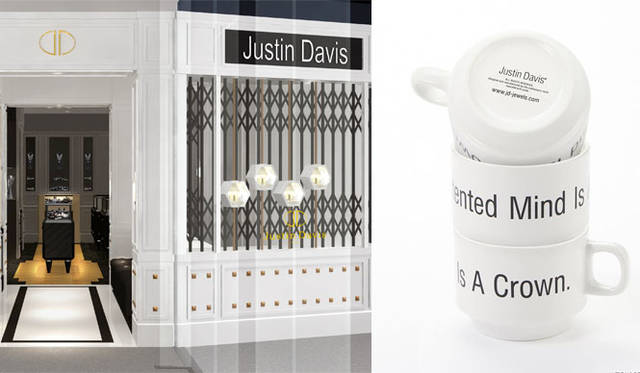 <strong>JUSTIN DAVIS | Justin Davis</strong><br />Right: Receive an "Original Stacking Cup" with purchases over ¥32,400