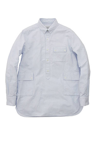 <strong>NICK WOOSTER + UNITED ARROWS</strong><br/>Oxford cloth pullover shirt. ¥19,440