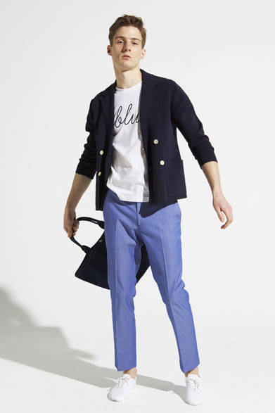 <strong>NEWYORKER｜ニューヨーカー</strong><br />NEWYORKER BLUE Spring/Summer 2015 Collection