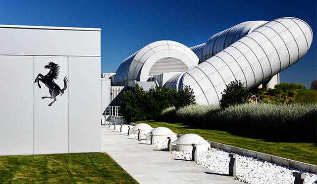 The wind tunnel designed by Renzo Piano