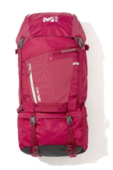 <strong>MILLET</strong><br />2015 Spring/Summer Women's Collection<br />A classic pack that perfectly fits any gear, highly favored by guides. "Ubik 40 LD" ¥22,680