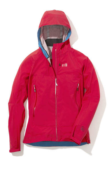 <strong>MILLET</strong><br />2015 Spring/Summer Women's Collection<br />Like a second skin. An innovative jacket boasting incredible breathability. "Double Seven 50000 Stretch Jacket" ¥31,320