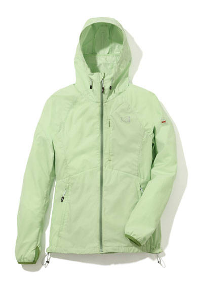 <strong>MILLET</strong><br />2015 Spring/Summer Women's Collection<br />Seamlessly transition from city to mountain; a garment with zero wearing stress. "Bionnassay EG Stretch Jacket" ¥17,280