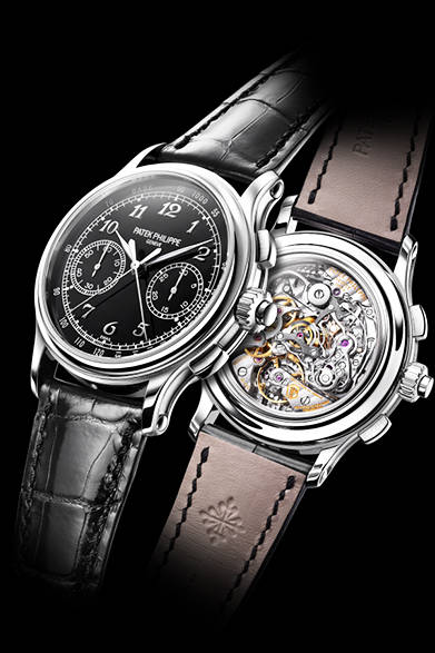 <strong>Split-Seconds Chronograph 5370</strong><br/>Case: 950 Platinum<br/>Diameter: 41mm<br/>Thickness: 13.56mm<br/>Movement: Manual-winding (Cal. CHR 29-535 PS)<br/>Functions: Split-seconds chronograph (30-minute counter)<br/>Strap: Alligator<br/>Water resistance: 3 bar<br/>Release: Scheduled for Autumn 2015<br/>Estimated price: ¥28,436,400<br/>