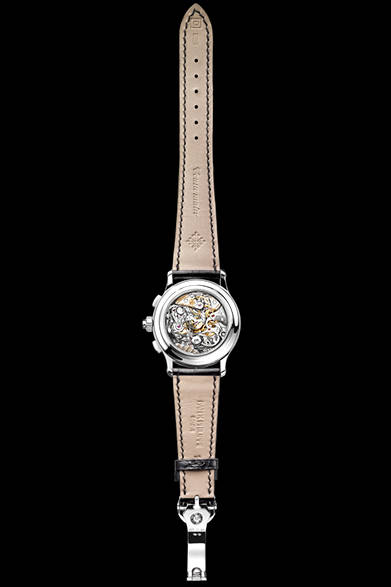 <strong>Split-Seconds Chronograph 5370</strong><br/>Case: 950 Platinum<br/>Diameter: 41mm<br/>Thickness: 13.56mm<br/>Movement: Manual-winding (Cal. CHR 29-535 PS)<br/>Functions: Split-seconds chronograph (30-minute counter)<br/>Strap: Alligator<br/>Water resistance: 3 bar<br/>Release: Scheduled for Autumn 2015<br/>Estimated price: ¥28,436,400<br/>