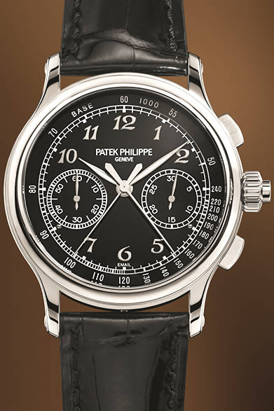 <strong>Split-Seconds Chronograph 5370</strong><br/>Case: 950 Platinum<br/>Diameter: 41mm<br/>Thickness: 13.56mm<br/>Movement: Manual-winding (Cal. CHR 29-535 PS)<br/>Functions: Split-seconds chronograph (30-minute counter)<br/>Strap: Alligator<br/>Water resistance: 3 bar<br/>Release: Scheduled for Autumn 2015<br/>Estimated price: ¥28,436,400<br/>