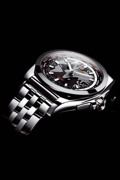 <strong>Galactic Unitime Sleek T</strong><br><br>Case: Stainless steel + Tungsten carbide bezel<br>Diameter: 44mm<br>Movement: Self-winding (Cal. B35)<br>Functions: World time display, Date display<br>Bracelet: Stainless steel<br>Water resistance: 100m<br>Release: Scheduled for Summer 2015<br>Price: ¥1,101,600
