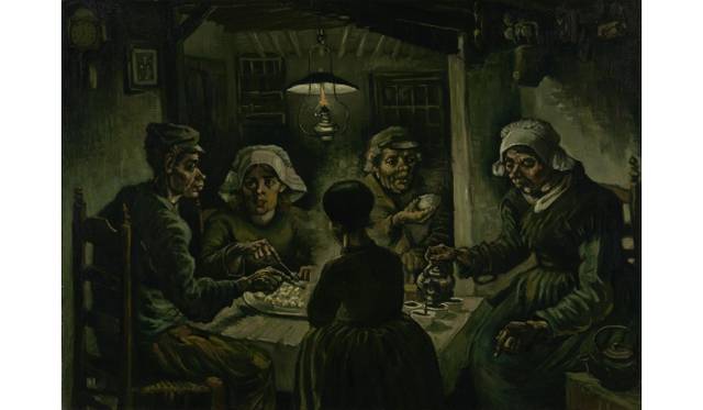 The Potato Eaters Nuenen, April - May 1885 Vincent van Gogh (1853 - 1890) oil on canvas, 82 cm x 114 cm Van Gogh Museum, Amsterdam (Vincent van Gogh Foundation)